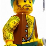 Tattooed LEGOs by PILOT
