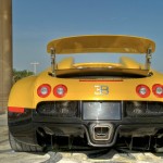 Unique Bright Yellow Bugati Veyron Grand Sport