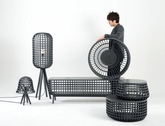Dami Furniture and Lighting series by Seung Yong Song